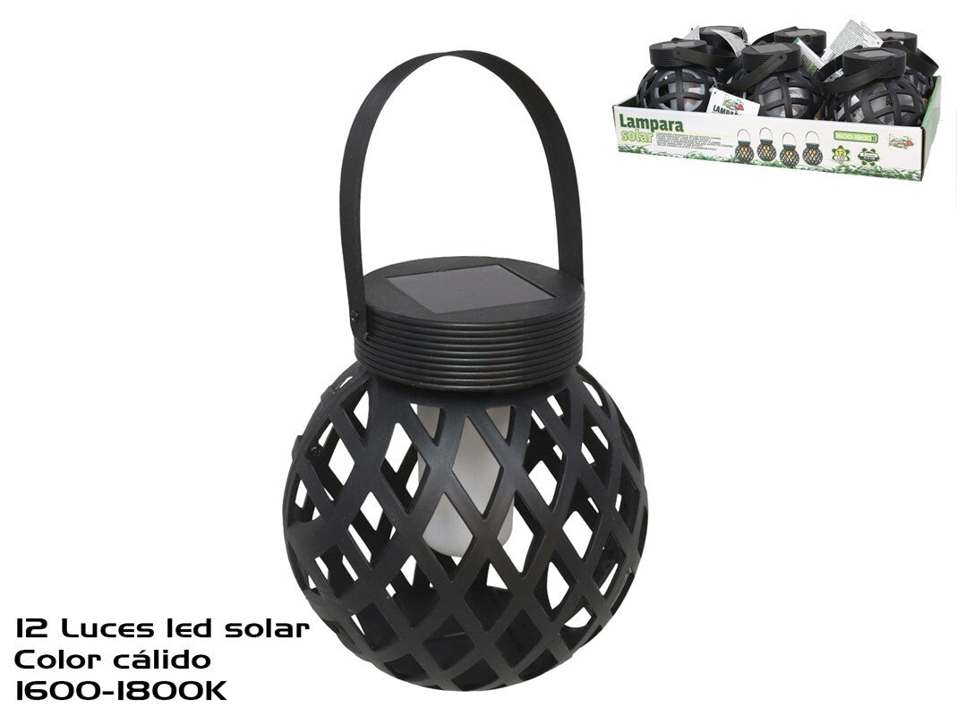 Pakabinamas saulės žibintas, 12 LED, 12.00 x 12.00 x 13.00, GARDEN ENJOY