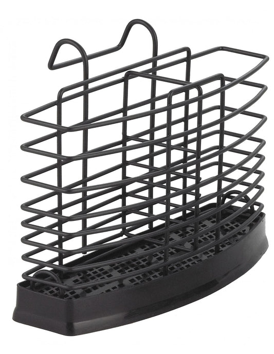 Rosberg 55R53003DB stalo įrankių laikiklis, 20,7 × 9,5 × 15,2 cm, juodas
