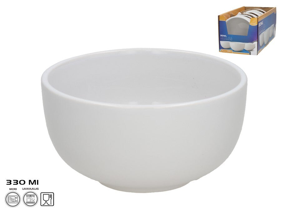 Dubuo 11,5x6,5 cm 330 ml baltas, KITCHEN&GO