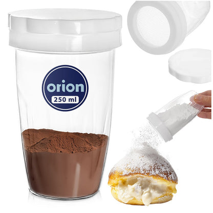 Cukraus pudros ir cinamono barstytuvas, 250 ml, 155406, ORION