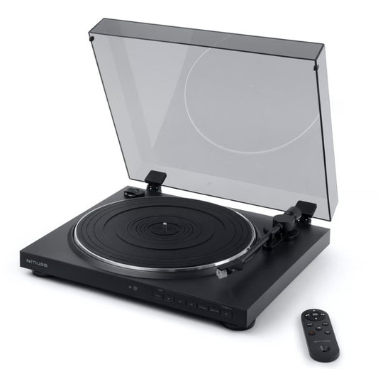 Automatinis vinilinių plokštelių grotuvas, 3 greičiai 33/45/78 aps./min., MT 300 ATO, MUSE