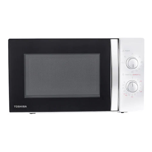 Mikrobangų krosnelė Toshiba MWP MG20PWH, 20 l, 700 W, su mechaniniu valdymo skydeliu, 5 galios lygia