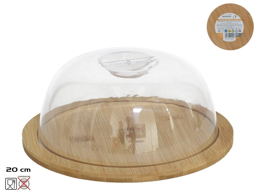 Sūrio indas su dangčiu 20 cm, 7,5 x 20 x 20 cm, KITCHEN&GO