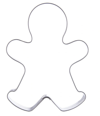 Sausainių formelė, plieninė, žmogeliukas, 10 cm, 124918, ORION