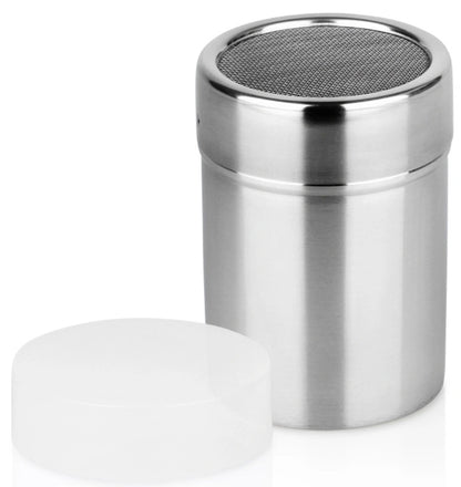 Indelis su sieteliu cukraus pudrai ir cinamonui, plieninis, 300 ml, 279082, VILDE