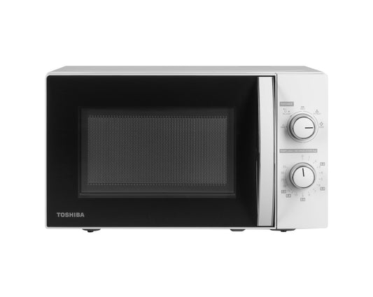 Mikrobangų krosnelė Toshiba MW MM20PWH, 20 l, su mechaniniu valdymu, 800 W galia