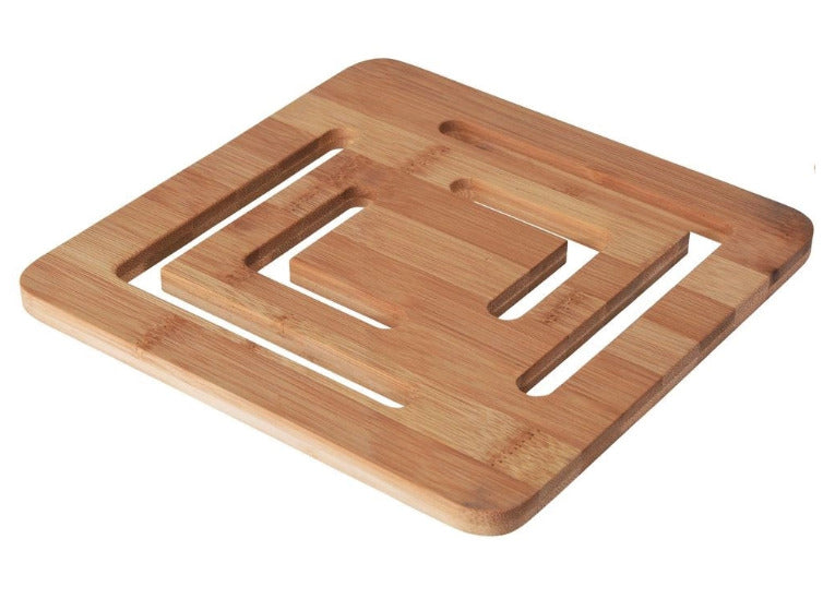 Padėkliukas karštiems indams, bambukinis, 20 x 20 cm, 121515 K, EXCELLENT HOUSEWARE