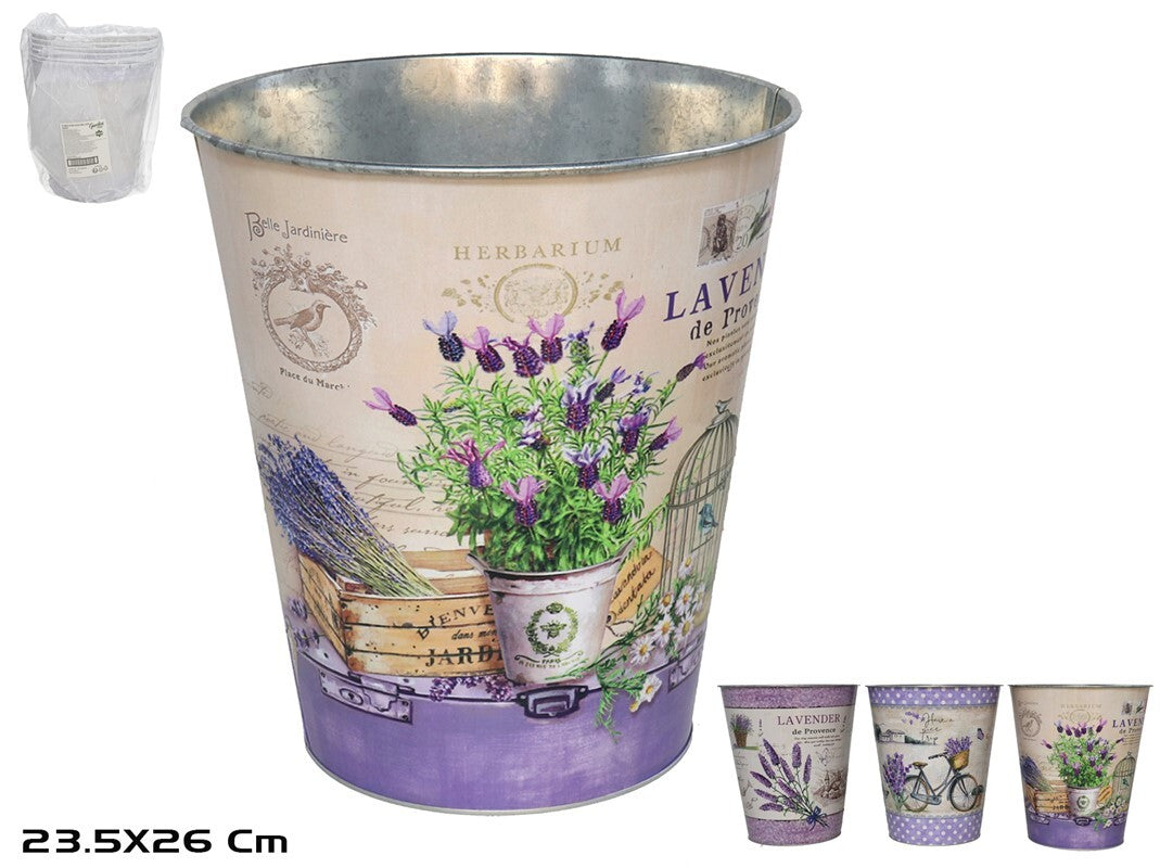 Cinkuotas kibiras Bejar 3 asortimentai 26x23,5x16 cm, GARDEN ENJOY