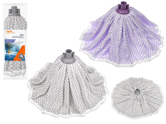DRESS mikropluošto šluota, balta-violetinė, 14 x 8 x 38, 00683, Simple Solution