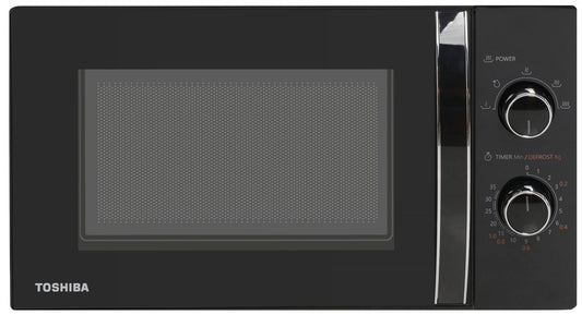 Mikrobangų krosnelė Toshiba MW MM20PBK, 20 l, su mechaniniu valdymu, 800 W galia