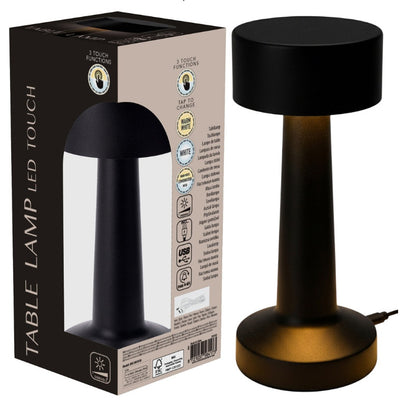 Stalinė lempa, juoda, 22 LED, 21 cm, 568159, VILDE