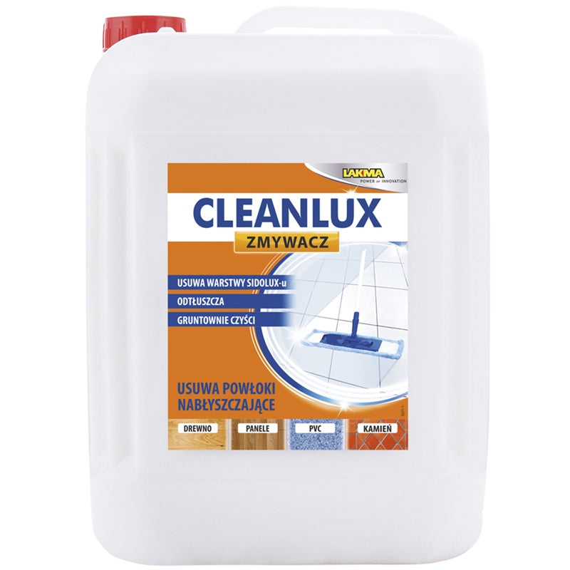 CLEANLUX priemonė SIDOLUX grindų priežiūros priemonių dangoms šalinti, 5 l.