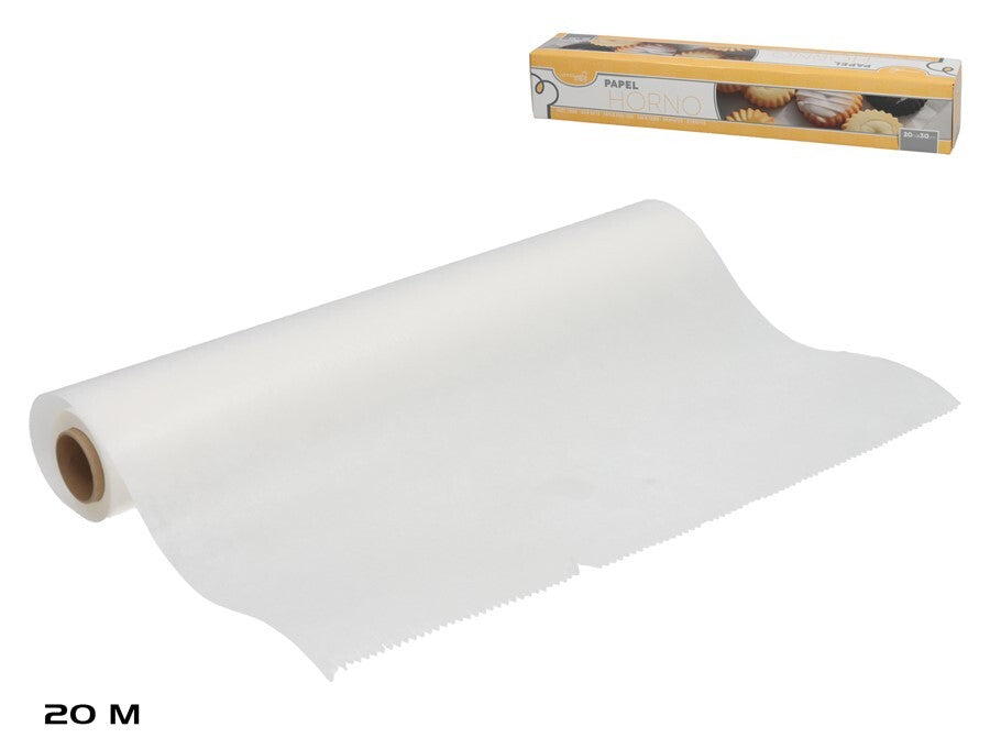 Kepimo popierius 30 cm x 20 m, 4,5x30x4,5 cm, KITCHEN&GO