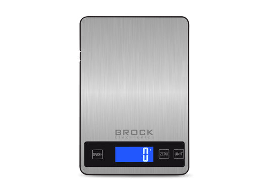 Virtuvinės svarstyklės BROCK SKS 1008 su LED ekranu max 5kg