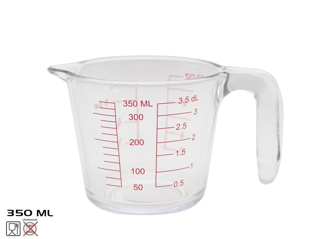 Matavimo ąsotis, 0,35 l, 10.50 × 15.50 × 9.00 cm, KITCHEN&GO