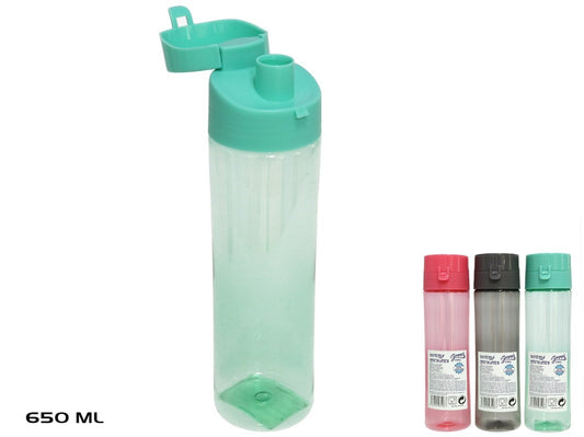 Butelis Lifewater 650 ml 24x6,5 cm, 3 asortimentai, SUMMER ENJOY