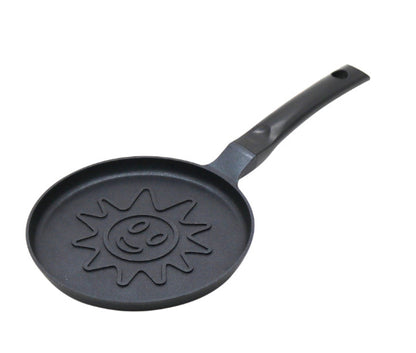 Blynų keptuvė su saulės raštu, aliumininė, su nepridegančia danga, Ø18 cm, KB 7972, Klausberg