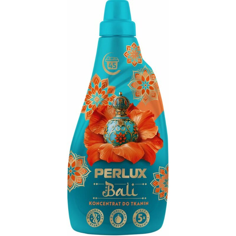 PERLUX audinių minkštiklis su Bali aromatu, 900 ml. 10 vnt. dėžėje.