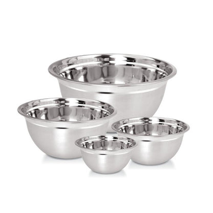 4 virtuvinių dubenų rinkinys, 18, 20, 24, 26 cm, nerūdijantis plienas, KH 2059, KINGHoff