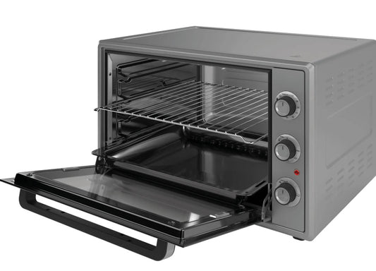 Elektrinė orkaitė, 70L, 2000W, pilka, 70553, ELITE