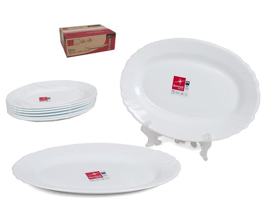 Ovalinė lėkštė 22 cm, 1,5 x 15,5 x 22,5 cm, BORMIOLI ROCCO
