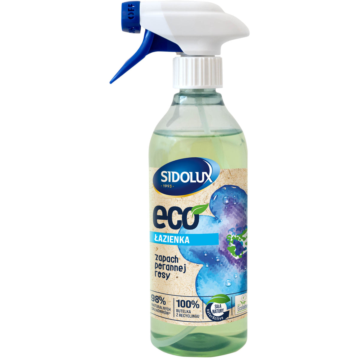 SIDOLUX ECO vonios kambario valiklis, 500 ml. 8 vnt. dėžėje.