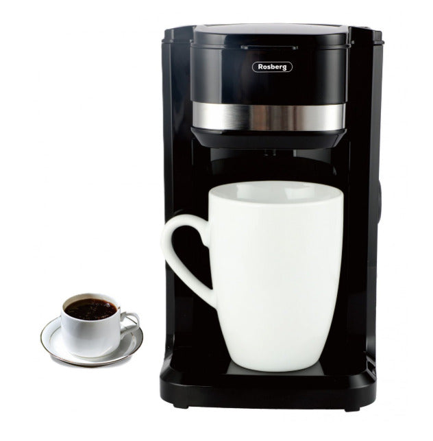 Kavos aparatas, 350W, vandens bakelis 150ml su vienu puodeliu 125 ml, 555R51170D, Rosberg