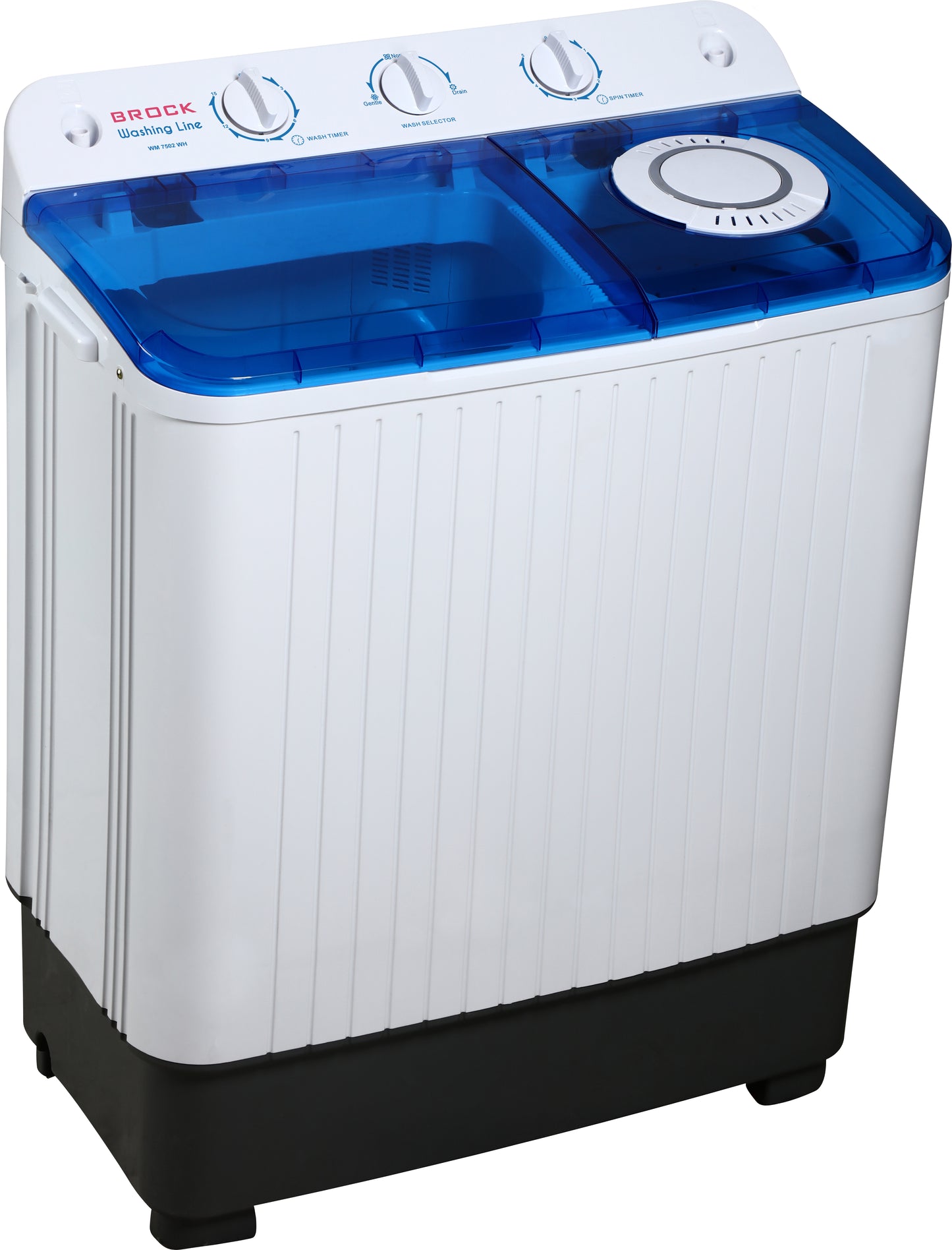 Skalbimo mašina BROCK WM 7502 WH su centrifuga 7.5kg, 480W