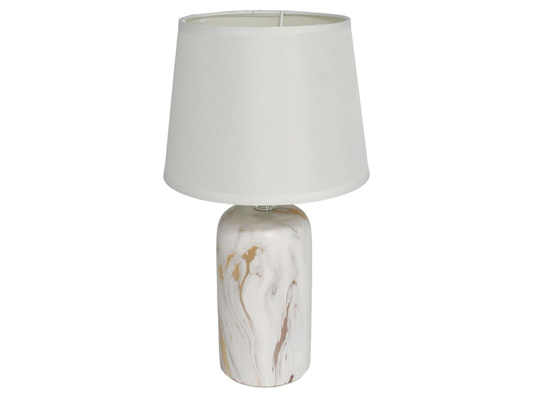 Keraminė lempa Carlit, 17.60 × 17.60 × 31.00 cm, DECORLIFE