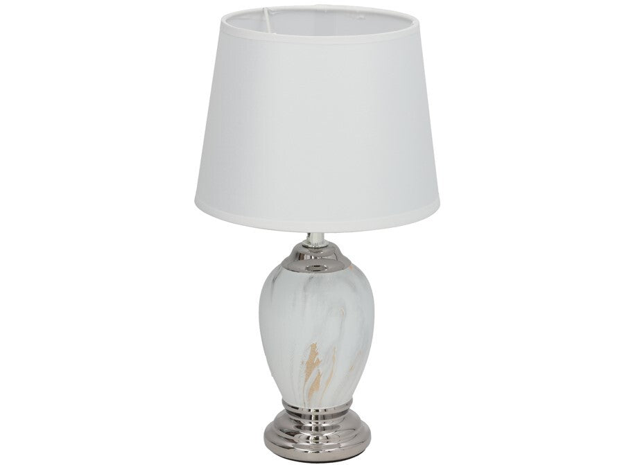 Keraminė lempa Puigmal, 18.00 × 18.00 × 30.00 cm, DECORLIFE
