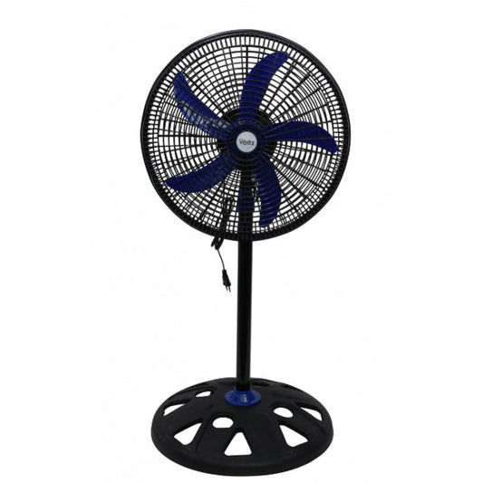 Ventiliatorius, 50W, 3 greičiai, juodas su mėlyna spalva,   diam 40 cm 51760N18BB, Oliver Voltz