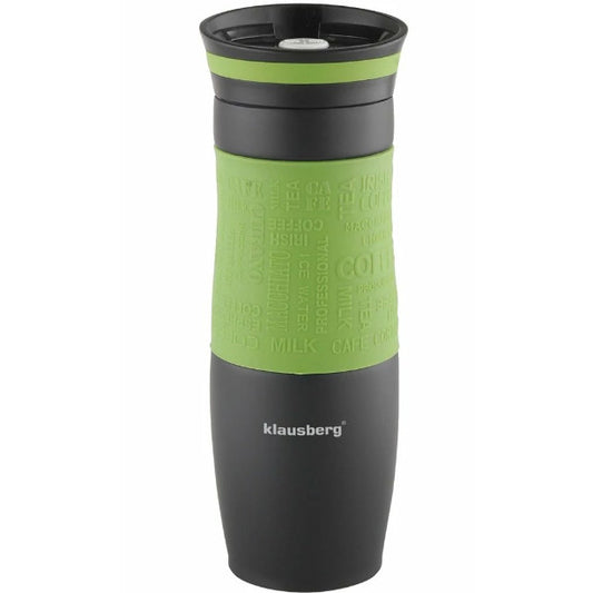 Termosu izoliuotas plieninis puodelis, įvairių spalvų, 500ml Klausberg KB 7102