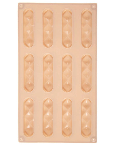 Sausainių ir praline saldainių kepimo formelė, silikoninė, 29,5 x 17 x 1,5 cm, 154444, ORION