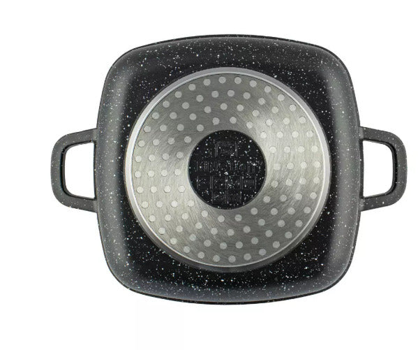 Puodas, marmuro danga, 2.8L, 20x20x9 cm, KH 1601, KING HOFF