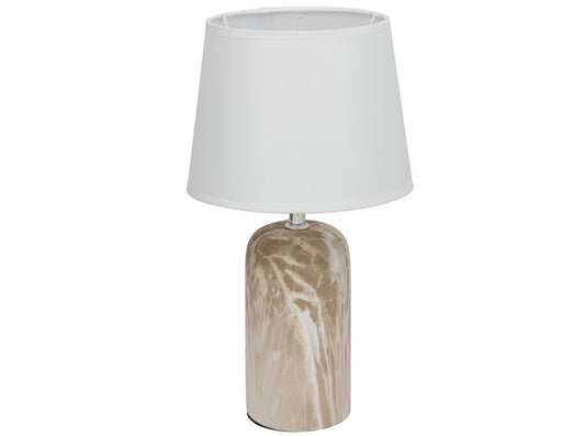 Keraminė stalinė lempa Lur, 17.00 × 17.00 × 31.00 cm, DECORLIFE