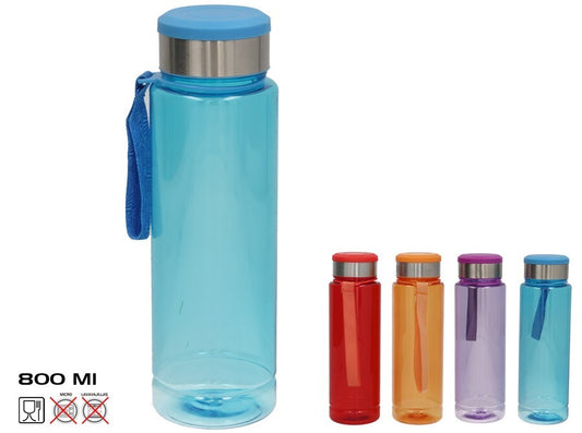 Butelis 800 ml, 4 asortimentai, 7,5x7,5x25 cm, SUMMER ENJOY