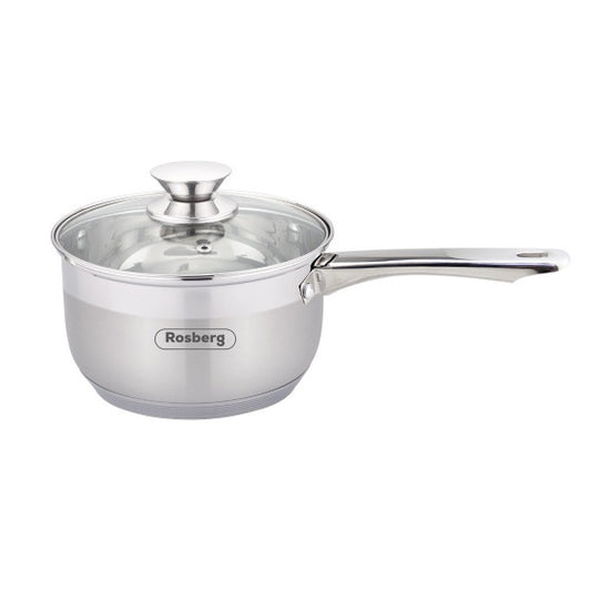 Puodas su dangčiu, 16 cm, 1.9L, Nerūdijantis plienas, 5R1210H16K, Rosberg