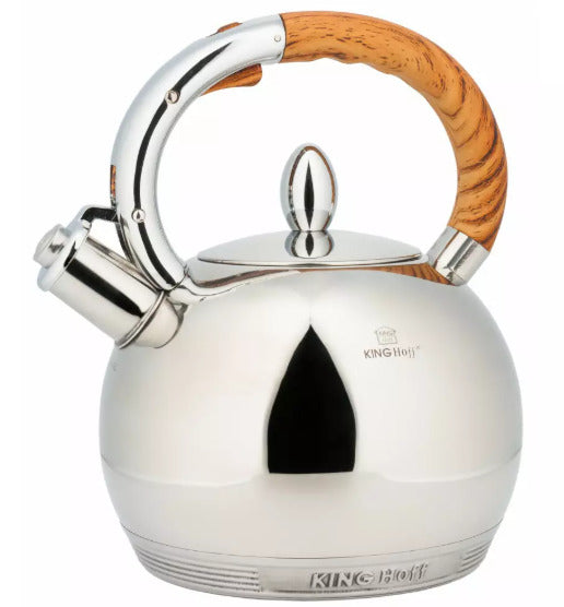 Tradicinis „Kinghoff“ virdulys, 3 l, sidabrinės spalvos, KH 3778