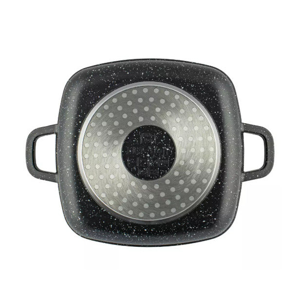 Puodas, marmuro danga, 3.7L, 22x22x9.5cm, KH 1602, KING HOFF