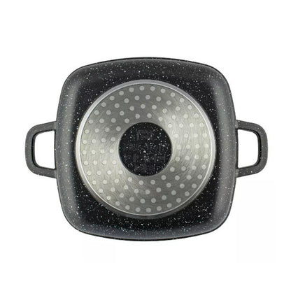 Puodas, marmuro danga, 3.7L, 22x22x9.5cm, KH 1602, KING HOFF