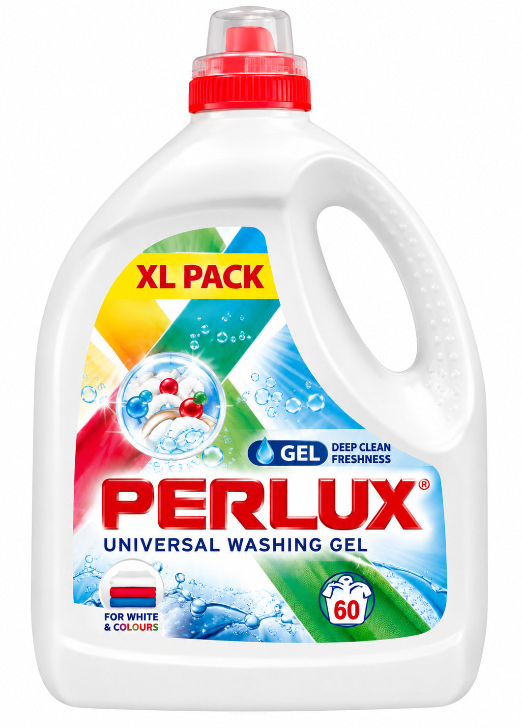 PERLUX universalus skystas skalbiklis, 3 l. 3 vnt. dėžėje.