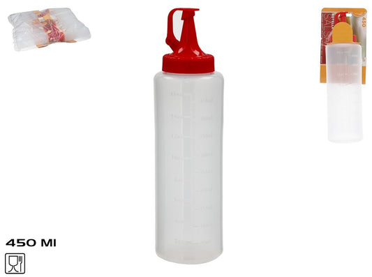 Padažo butelis 450 ml, 6,5x6,5x23 cm, KITCHEN&GO