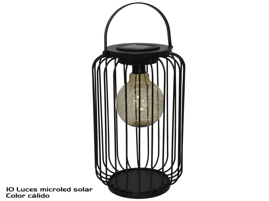 Saulės žibintas, 10 LED, 17.40 x 17.40 x 28.00, GARDEN ENJOY