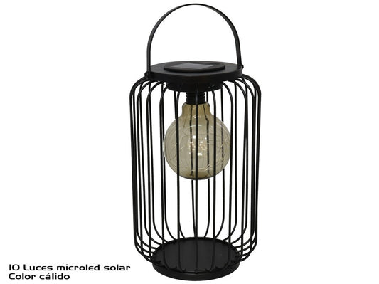 Saulės žibintas, 10 LED, 17.40 x 17.40 x 28.00, GARDEN ENJOY