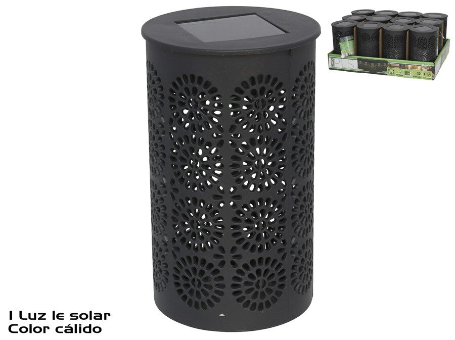 Saulės lempa, 1 LED, 7.60 x 7.60 x 13.50, GARDEN ENJOY