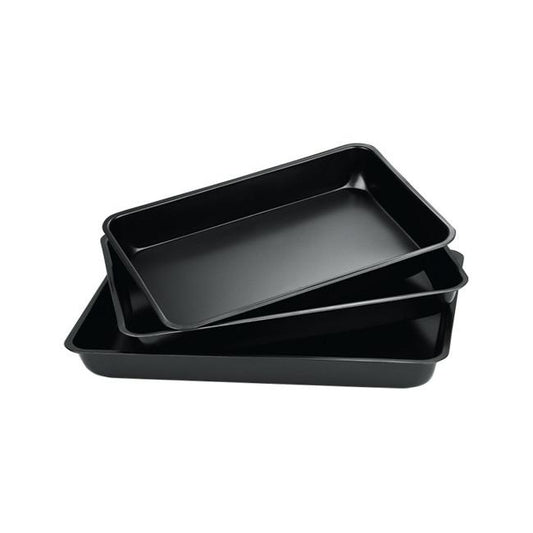 Kepimo formų rinkinys, 3vnt 37x26x4 cm, 34x24x4 cm, 31.5x 21.5x 4cm KH 4199