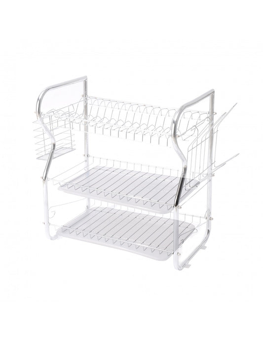 Rosberg 555R53000O indų džiovyklė, 3 lygiai, 43×24×45 cm, chromo spalvos