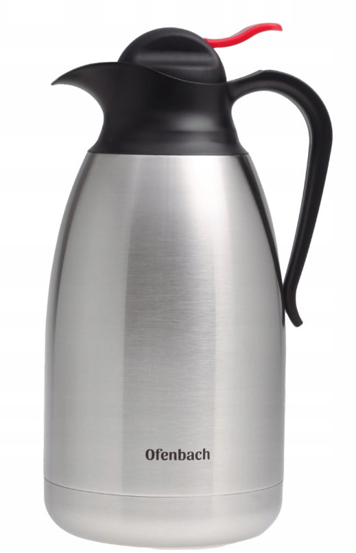 Nerūdijančio plieno termosas Ofenbach 2,0 L, sidabrinis, 101331, KAMILLE