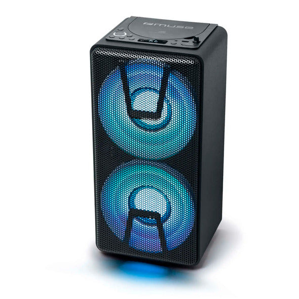 Party Box garso sistema su CD grotuvu, Bluetooth ir baterijos maitinimo galimybe, 150 W, MUSE, M 182