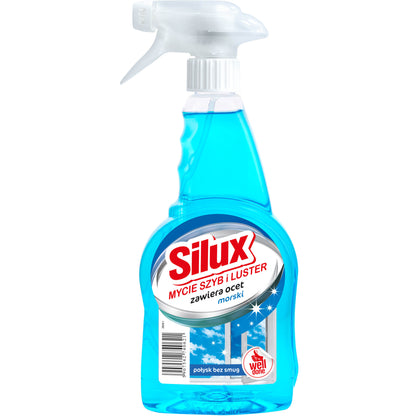 SILUX langų valiklis su jūros gaivos kvapu, 500 ml. 10 vnt. dėžėje.